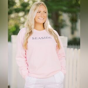 NWT Pink Seaside Sweatshirt Blossom Pink Crew Newton Sweatshirt size S